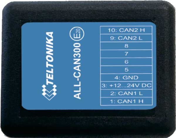 Описание CAN модуля Teltonika LV-CAN200 для малотоннажных авто